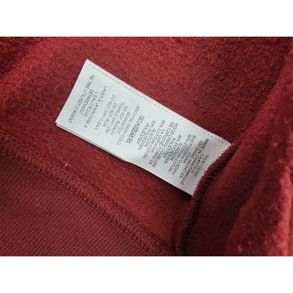 True Religion College Full Zip Hoodie Sweater Rope Design Size M Crafted W Pride
